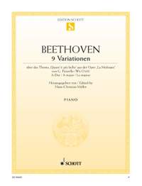 Beethoven, Ludwig van: Nine Variations A major WoO 69