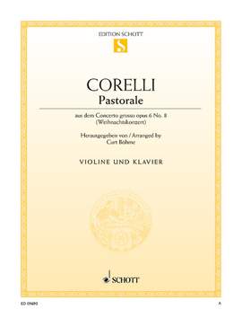 Corelli, Arcangelo: Pastorale G major op. 6/8