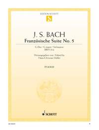Bach, Johann Sebastian: French Suite No. 5 G major BWV 816