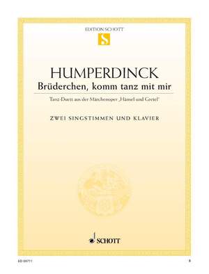 Humperdinck, Engelbert: Brother, come and dance with me