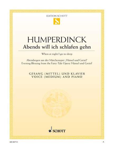 Humperdinck, Engelbert: Evening Blessing