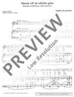 Humperdinck, Engelbert: Evening Blessing Product Image
