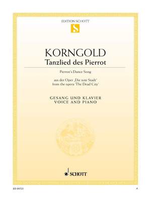 Korngold, Erich Wolfgang: Pierrot's Dance Song op. 12