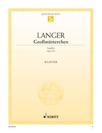 Langer, Gustav: Großmütterchen op. 20