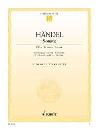 Handel, George Frideric: Sonata F major