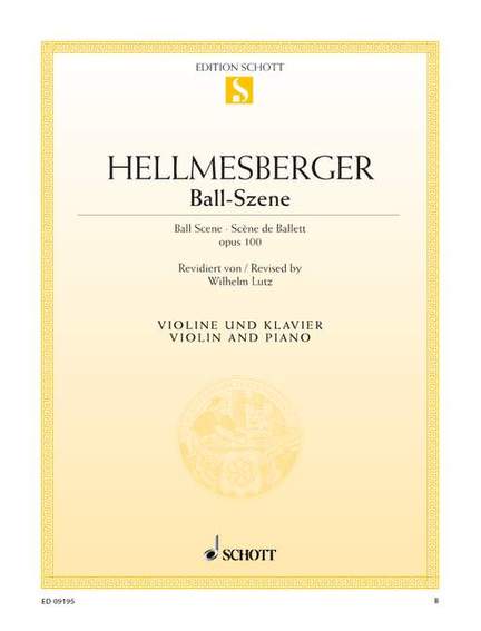 Hellmesberger, Josef: Ball scene