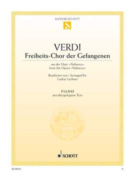 Verdi, Giuseppe Fortunino Francesco: Freiheits-Chor der Gefangenen
