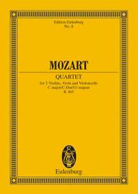 Mozart, Wolfgang Amadeus: String Quartet C major KV 465