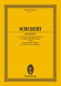 Schubert, Franz: String Quartet D minor op. posth. D 810
