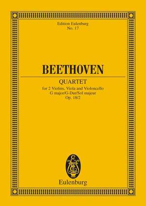 Beethoven, Ludwig van: String Quartet G major op. 18/2