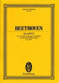Beethoven, Ludwig van: String Quartet D major op. 18/3