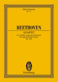 Beethoven, Ludwig van: String Quartet Bb major op. 18/6