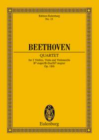 Beethoven, Ludwig van: String Quartet Bb major op. 18/6