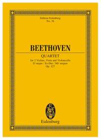 Beethoven, Ludwig van: Strinq Quartet Eb major op. 127