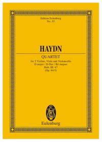 Haydn, Joseph: String Quartet D major, "Lerchen" op. 64/5 Hob. III: 63