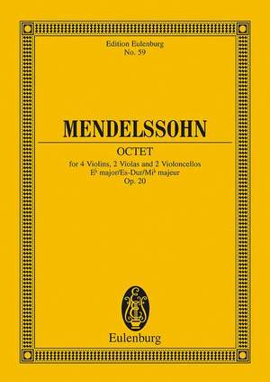 Mendelssohn Bartholdy, Felix: Octet Eb major op. 20
