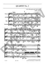 Mendelssohn Bartholdy, Felix: String Quartet A minor op. 13 Product Image