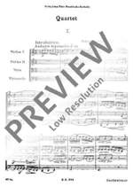 Schumann, Robert: String Quartet A minor op. 41/1 Product Image