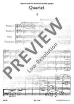 Schumann, Robert: String Quartet A major op. 41/3 Product Image