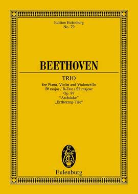 Beethoven, Ludwig van: Piano Trio No. 7 Bb major op. 97