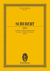 Schubert, Franz: Piano Trio Eb major op. 100 D 929