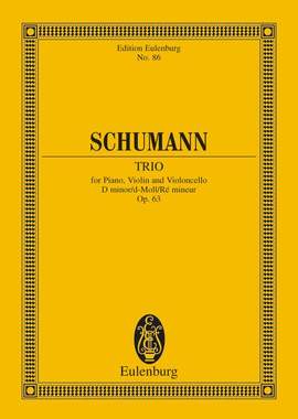Schumann, Robert: Piano Trio D minor op. 63