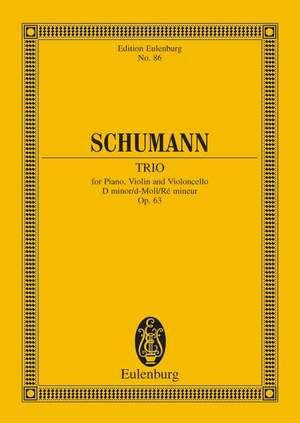 Schumann, Robert: Piano Trio D minor op. 63