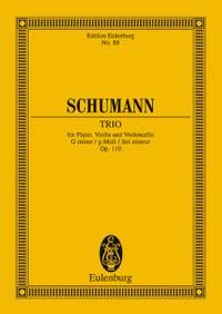 Schumann, Robert: Piano Trio G minor op. 110
