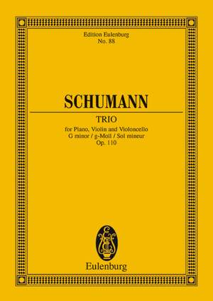 Schumann, Robert: Piano Trio G minor op. 110