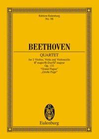 Beethoven, Ludwig van: String Quartet Bb major op. 133