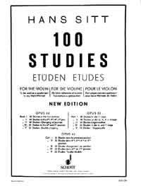 Sitt, Hans: 100 Studies op. 32