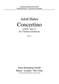 Huber, Adolf: Concerto in G Minor op. 11