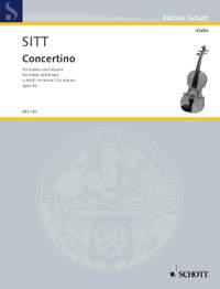 Sitt, Hans: Concertino in A Minor op. 93