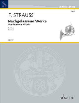 Strauß, Franz: Nachgelassene Werke