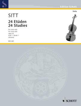 Sitt, Hans: 24 Etüden aus op. 32