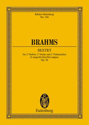Brahms, Johannes: String Sextet G major op. 36