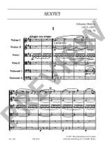 Brahms, Johannes: String Sextet G major op. 36 Product Image