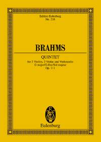 Brahms, Johannes: String Quintet G major op. 111