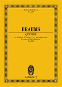 Brahms, Johannes: Quintet B minor op. 115