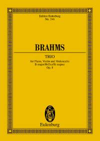 Brahms, Johannes: Piano Trio B major op. 8