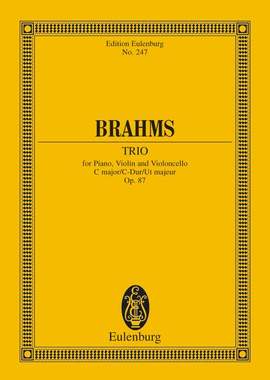 Brahms, Johannes: Piano Trio C major op. 87
