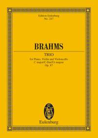 Brahms, Johannes: Piano Trio C major op. 87