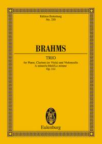 Brahms, Johannes: Trio A minor op. 114