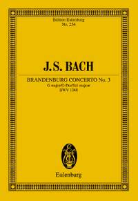 Bach, Johann Sebastian: Brandenburg Concerto No. 3 G major BWV 1048