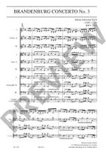 Bach, Johann Sebastian: Brandenburg Concerto No. 3 G major BWV 1048 Product Image