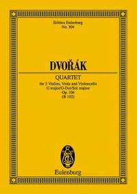 Dvořák, Antonín: String Quartet G major op. 106 B 192