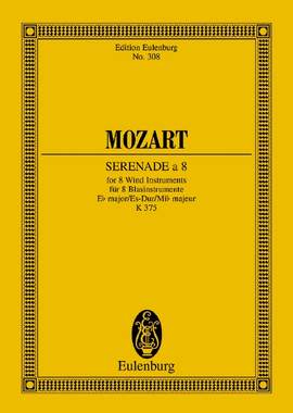 Mozart, Wolfgang Amadeus: Serenade a 8 E flat major KV 375
