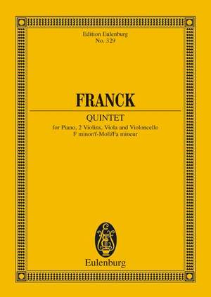 Franck, César: Piano Quintet F minor