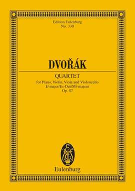 Dvořák, Antonín: Piano Quartet Eb major op. 87 B 162