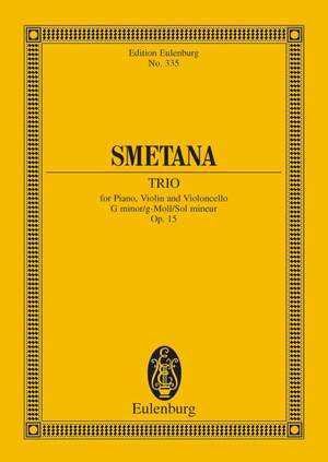 Smetana, Friedrich: Piano Trio G minor op. 15